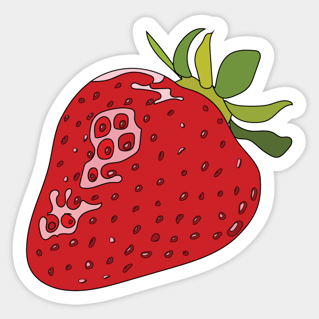 Strawberry stickers sales